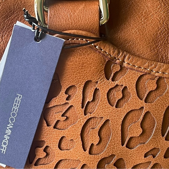 Rebecca Minkoff Leather Cheetah Big Fat Clutch (Rare) - Picture 3 of 14